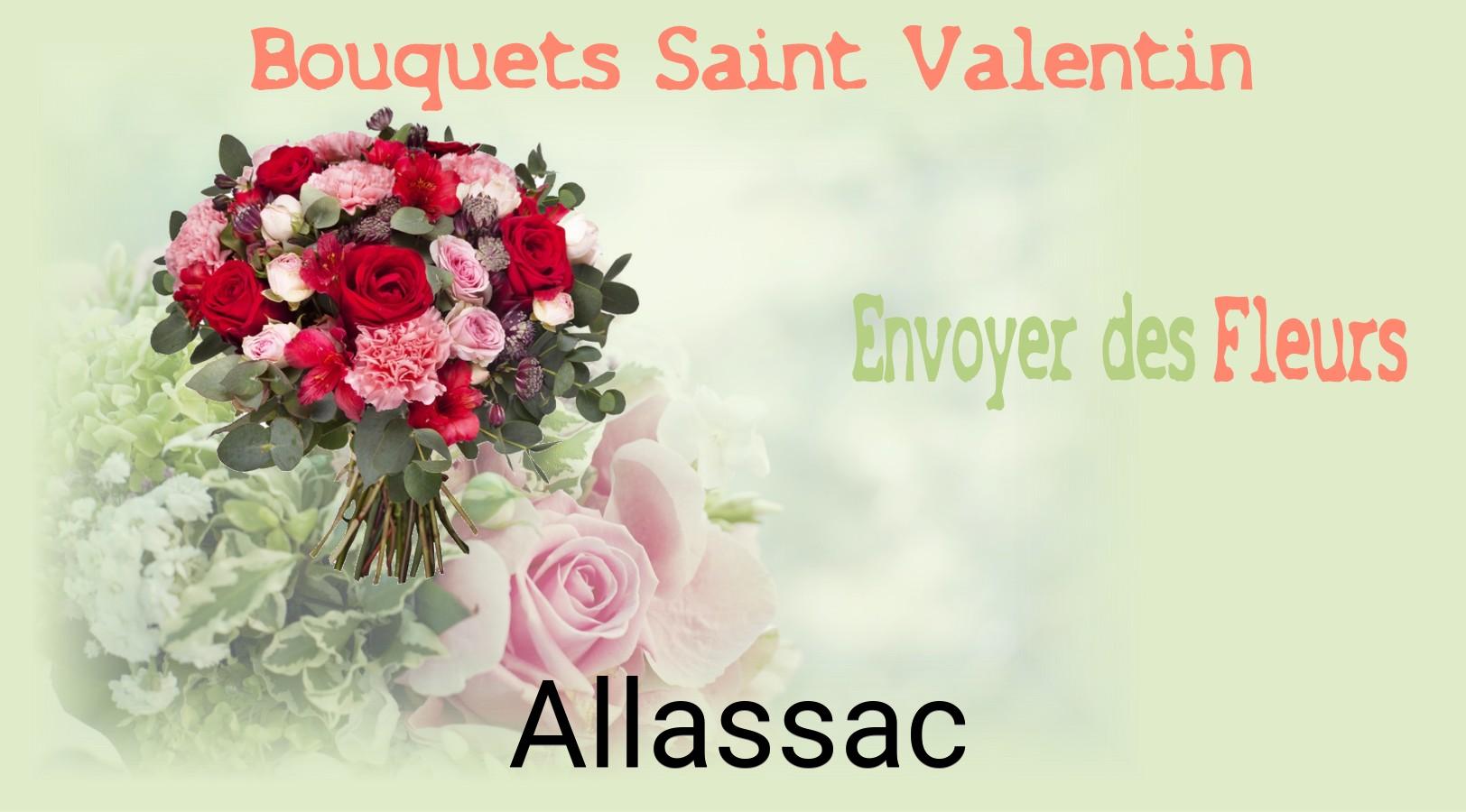 Roses de Saint-Valentin livrées à Allassac